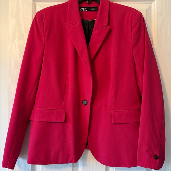 Zara Fuchsia Barbie Pink Suit EUC! - Picture 3 of 13